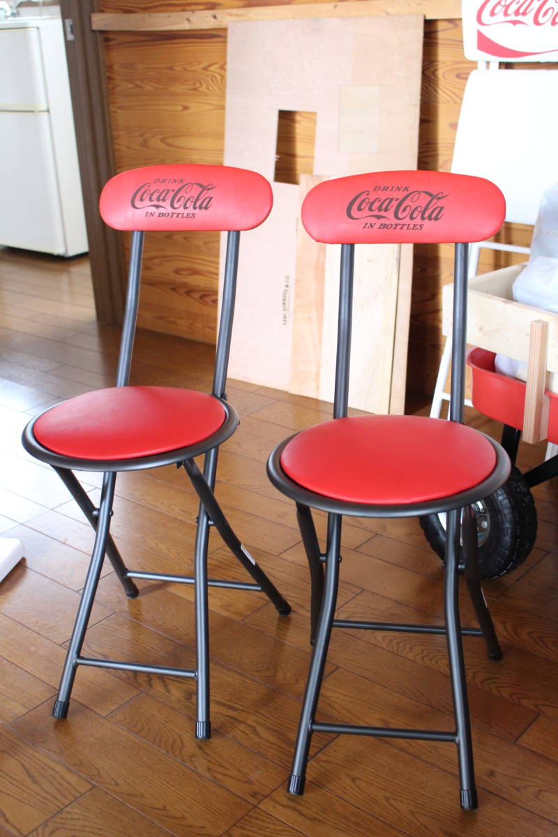 ふるさと納税 希少!コカコーラCocaColaベンチ椅子レトロチェア ベンチ