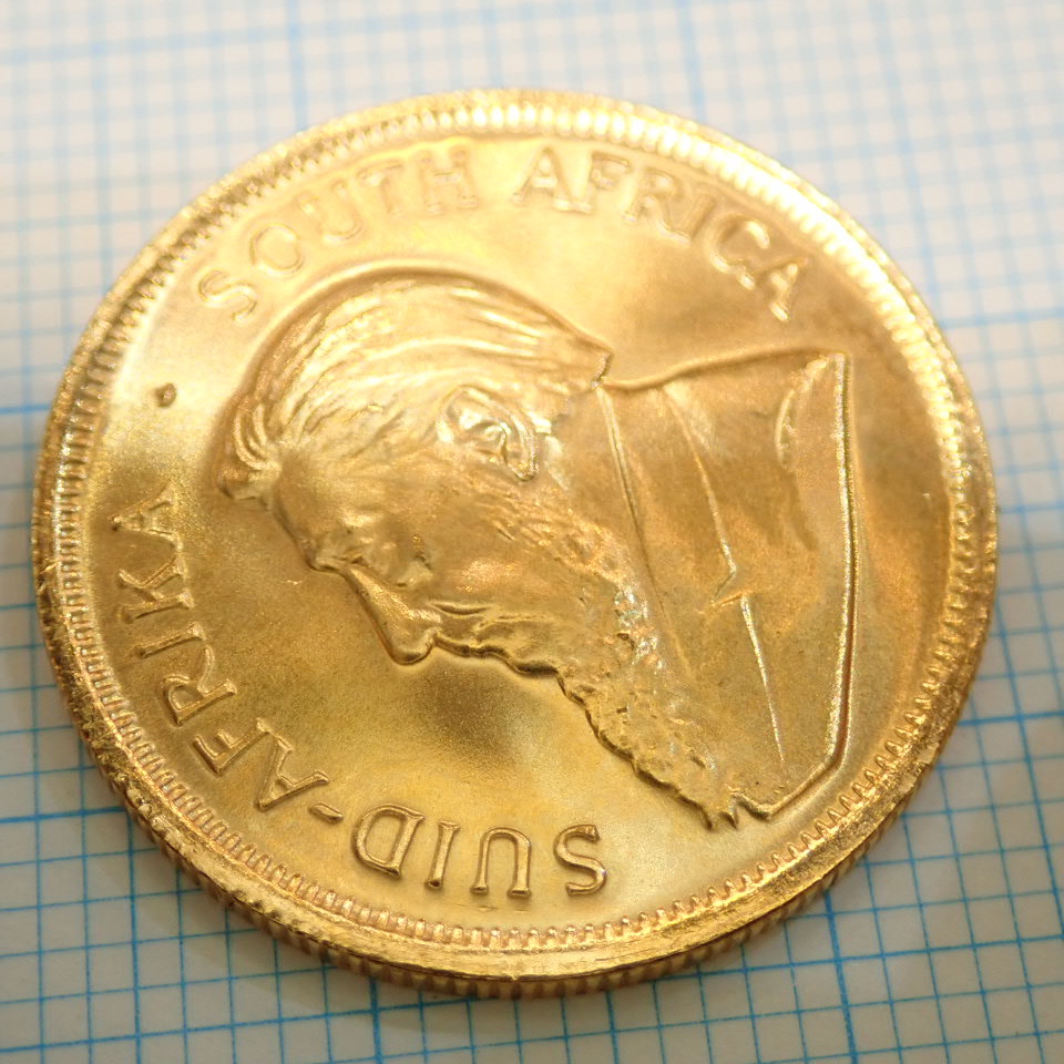 □K22クルーガーランド金貨 1/4オンス 1982年 南アフリカ 1/4oz コイン