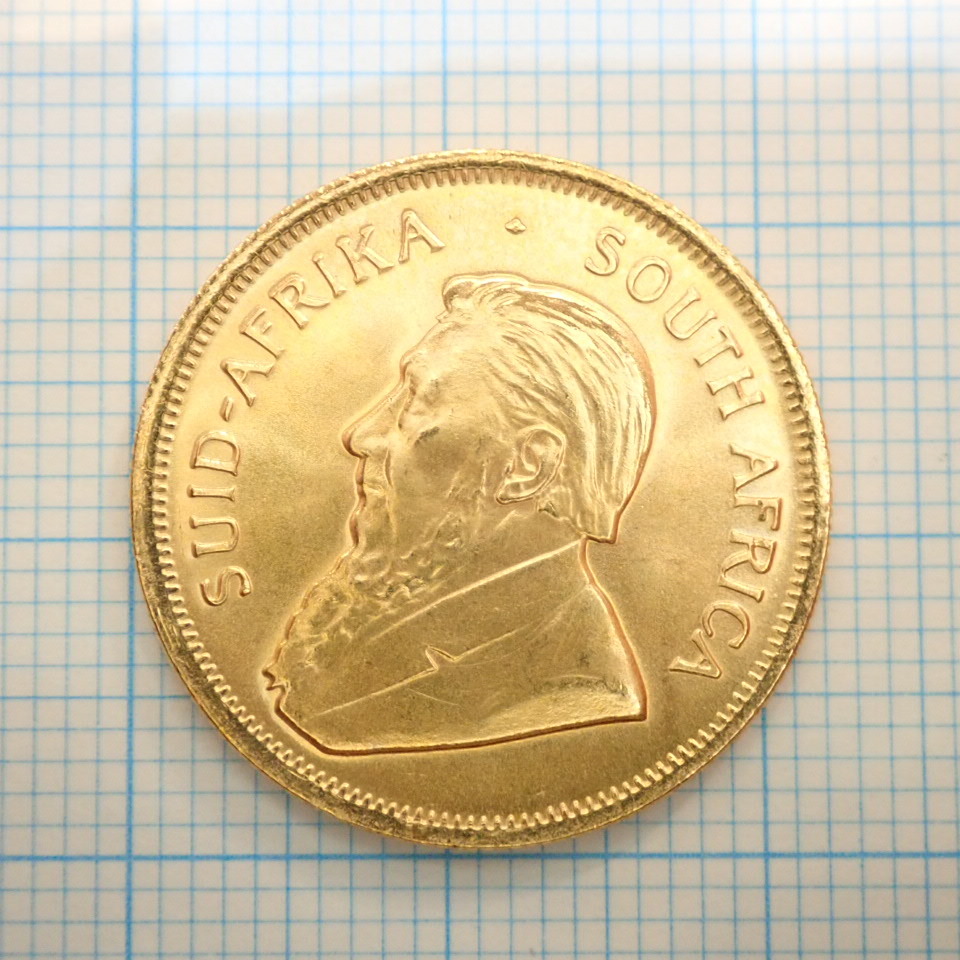 □K22クルーガーランド金貨 1/4オンス 1982年 南アフリカ 1/4oz コイン