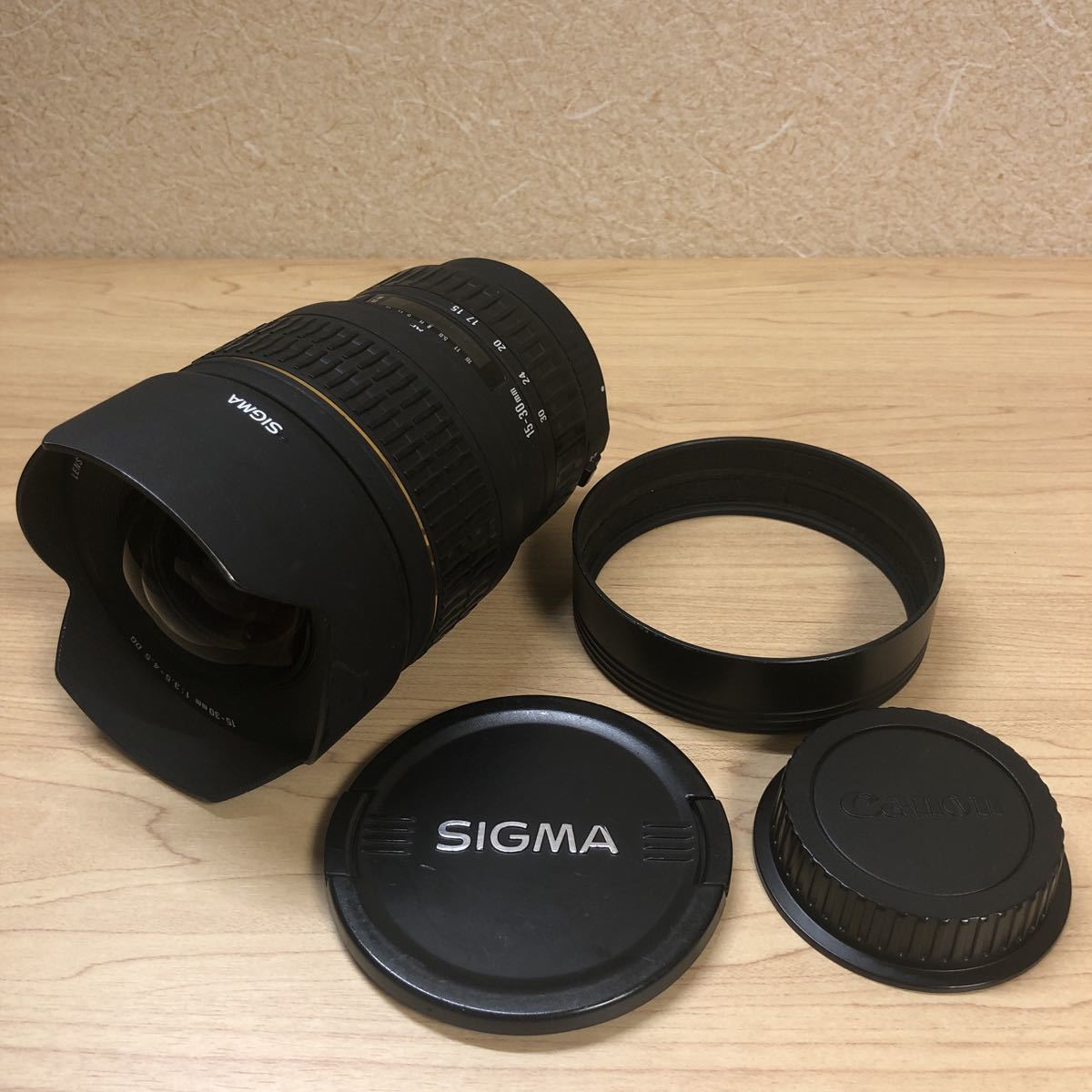 シグマ SIGMA ZOOM 15-30mm F3.5-4.5 DG EX ASPHERICAL CANON キャノン