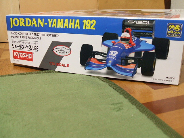 送料無料 京商 電動RC 1 10スケールF1 ジョーダン ヤマハ 192 fawe.org