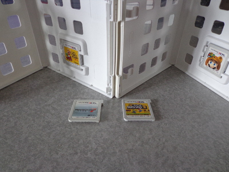 3DS ソフトのみ 4本セット スーパーマリオメーカー/スーパーマリオ3Dランド/マリオカート7/Newスーパーマリオブラザーズ2 中古