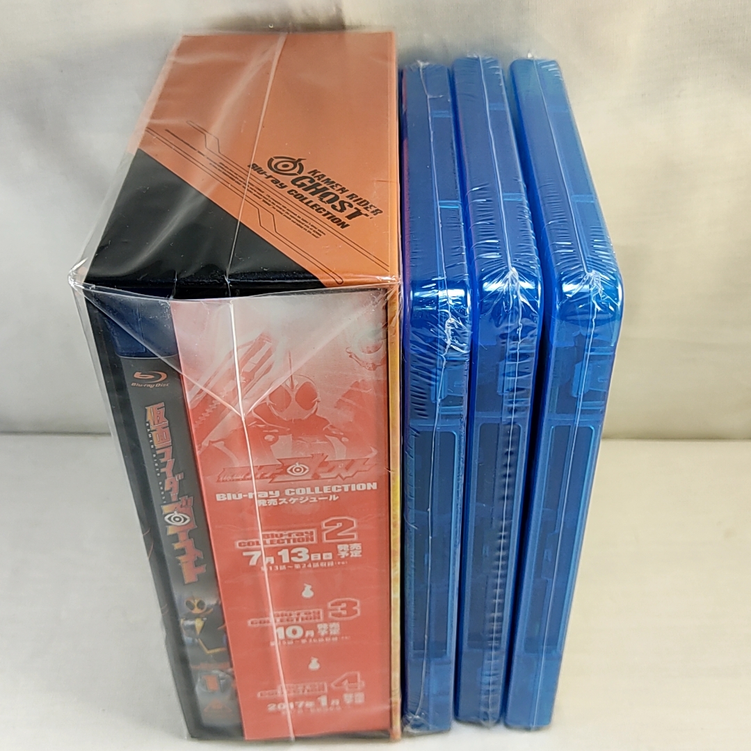  coupon .3000 jpy discount new goods unopened first time version all 4 volume set Kamen Rider ghost Blu-ray COLLECTION
