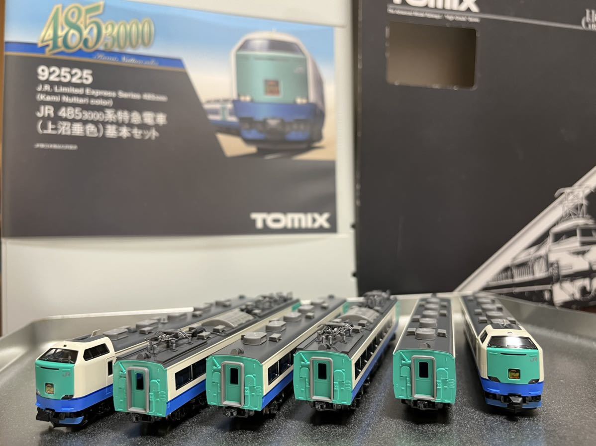 TOMIX 92525/92526 JR485 3000系特急電車(上沼垂色)基本+増結セット