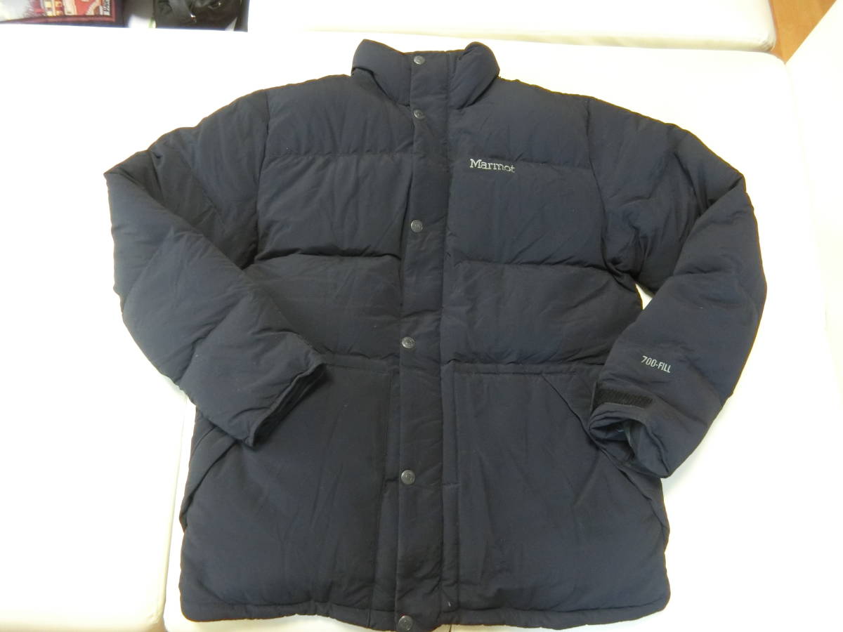 魅力の Marmot デサント マーモット 美品 黒 XL 700FILL ダウン