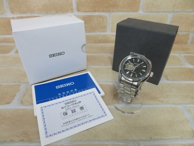 最大63%OFFクーポン SEIKO プレサージ メカニカル自動巻きメンズ腕時計 