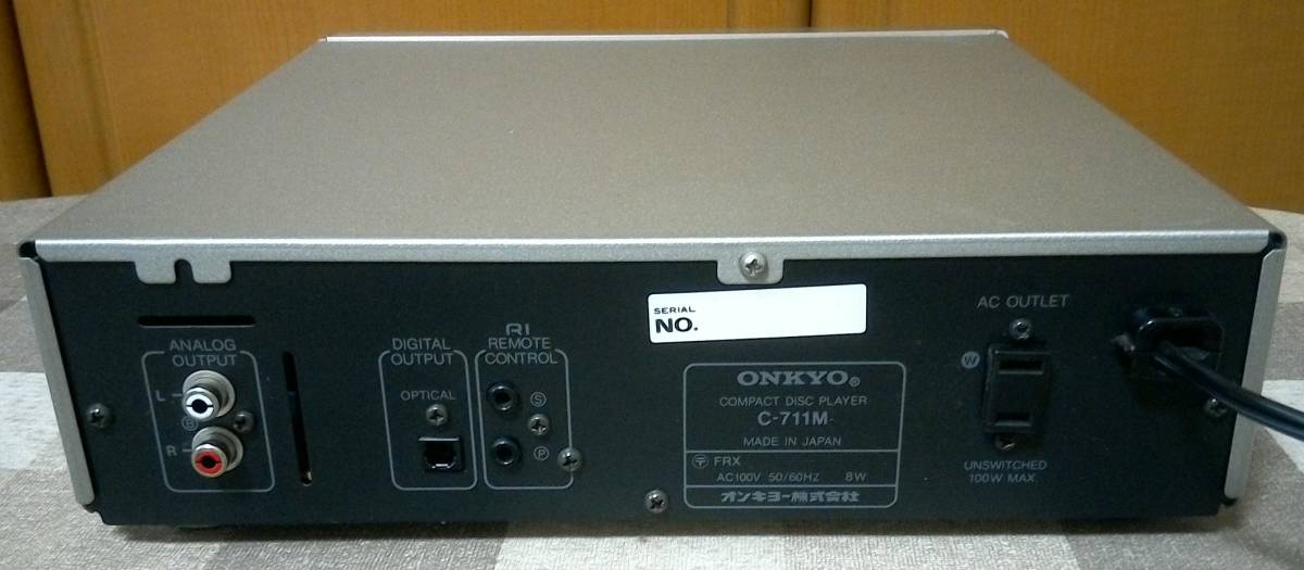 ONKYO C-711M　メンテナンス品_画像3