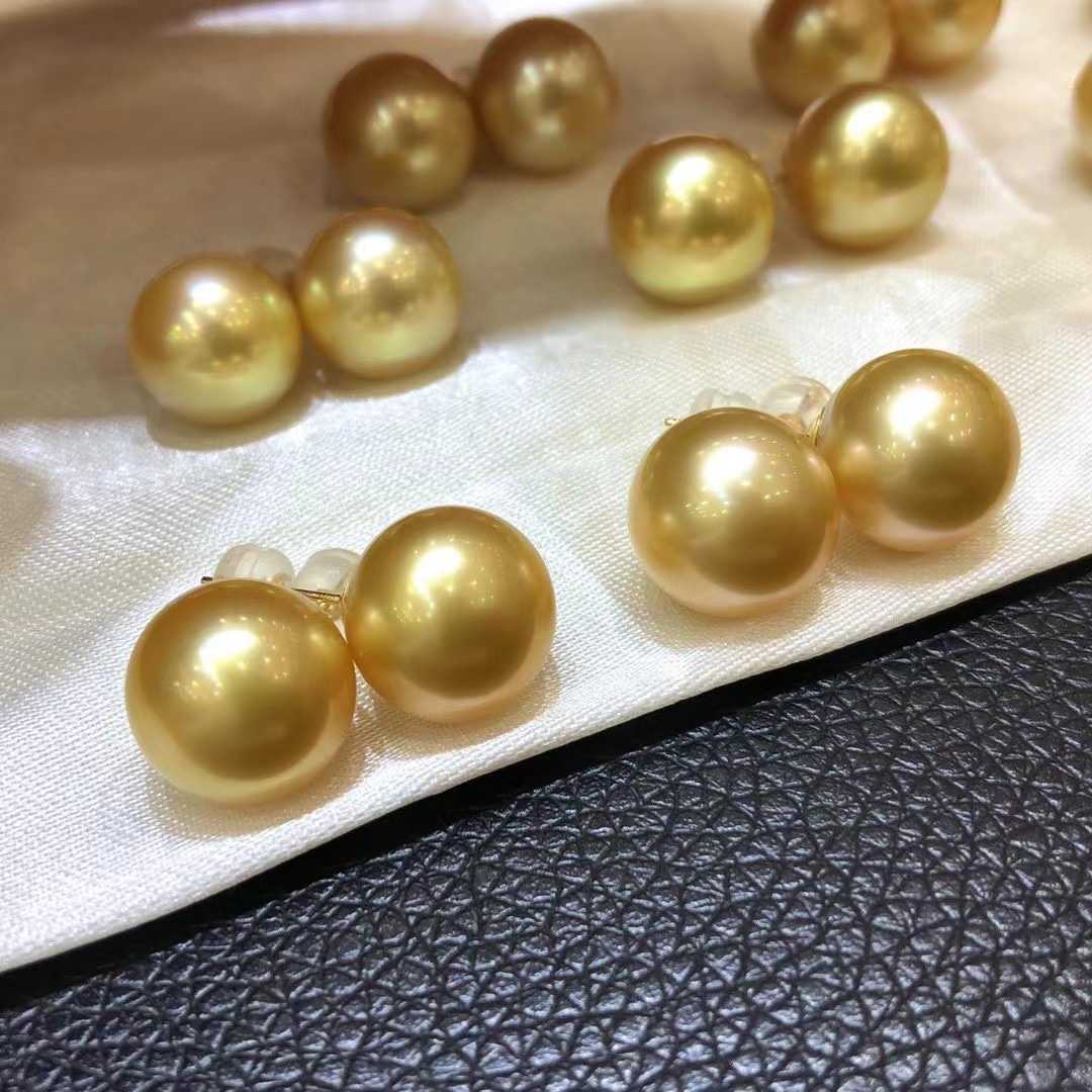 高級】天然南洋真珠 ピアス12-13mm k18 | sweatreno.com