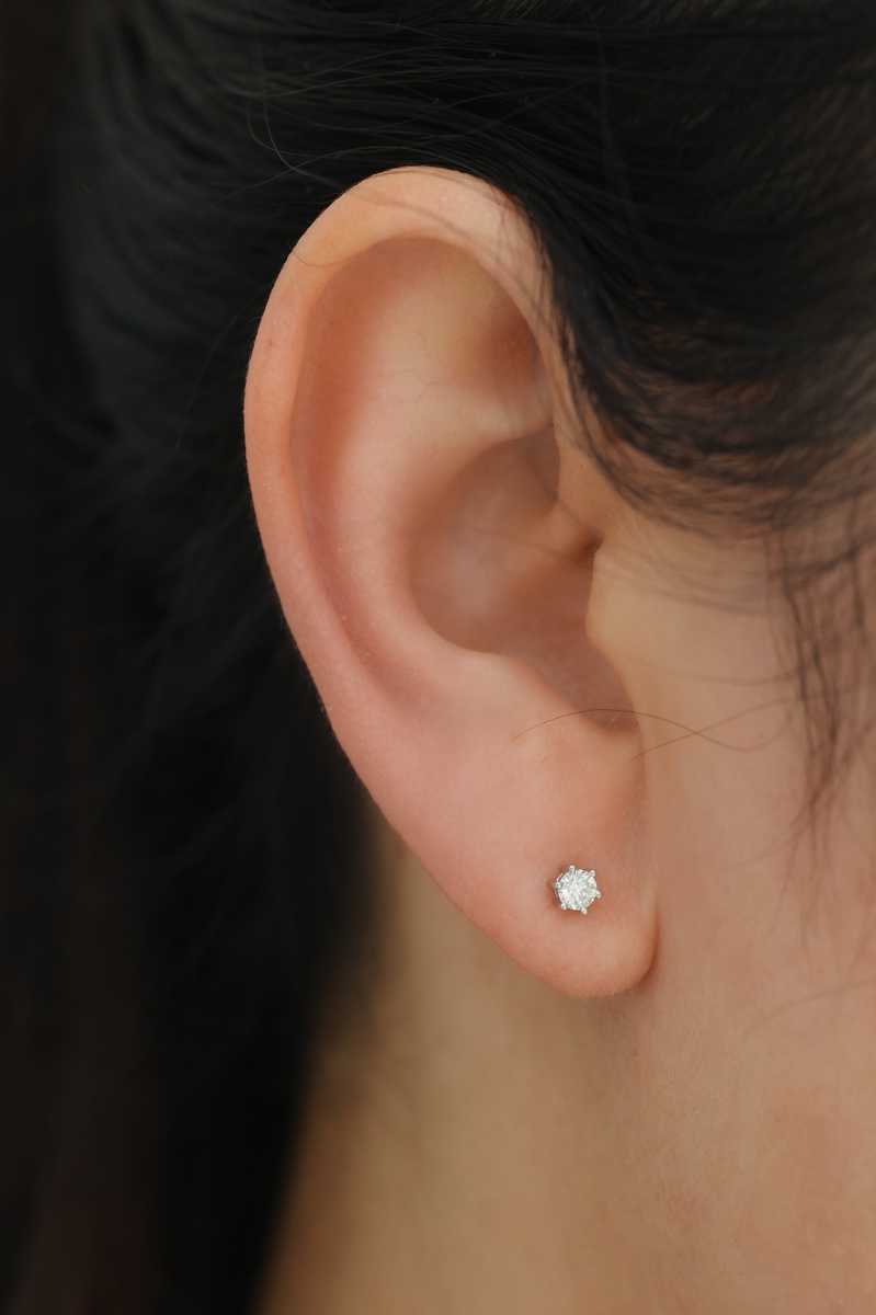 天然ダイヤモンドピアス0.26ct k18 | contifarma.pe
