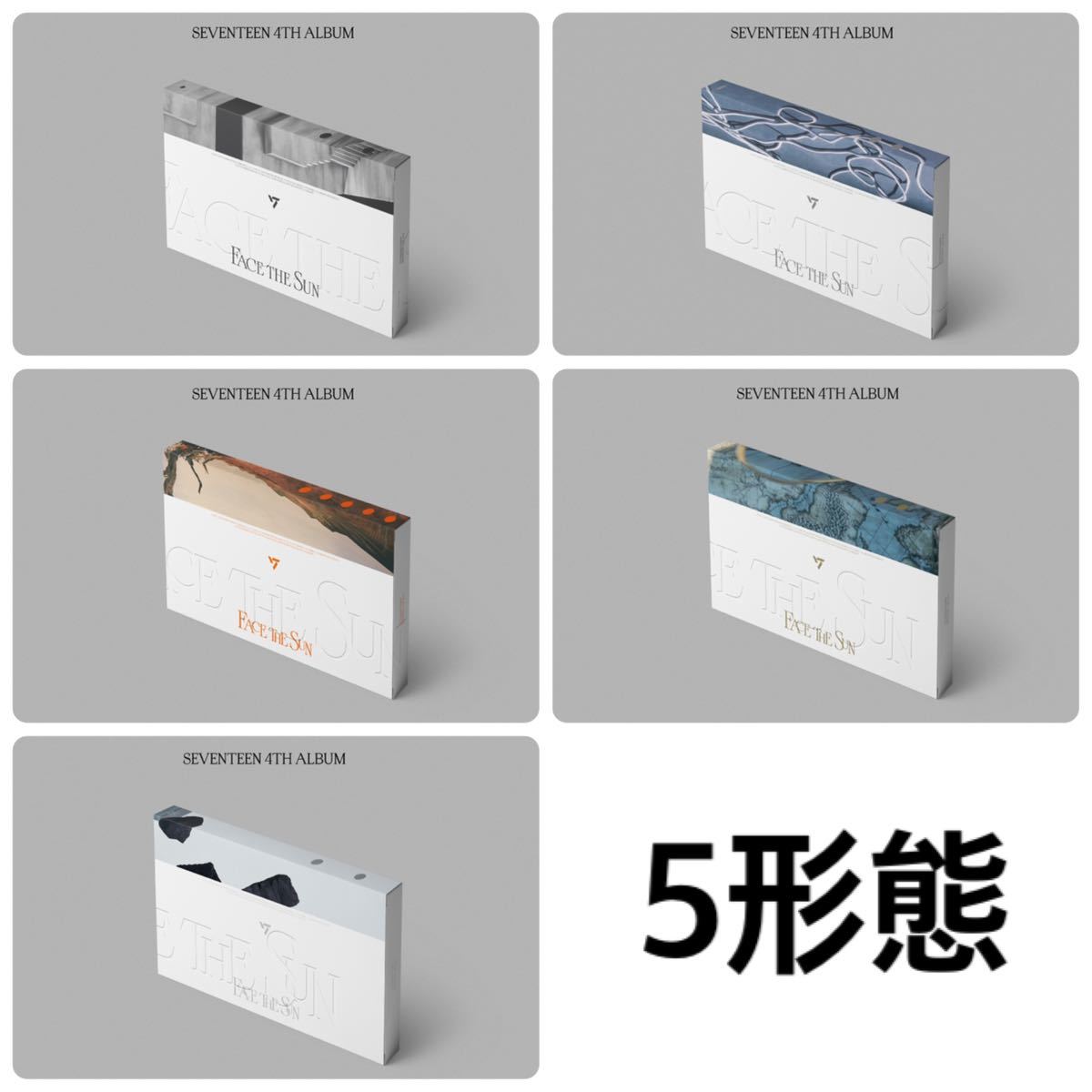 seventeen Face The Sun 5形態 トレカ コンプリート|アイドル seventeen Face The Sun 5形態 トレカ コンプリート|アイドル