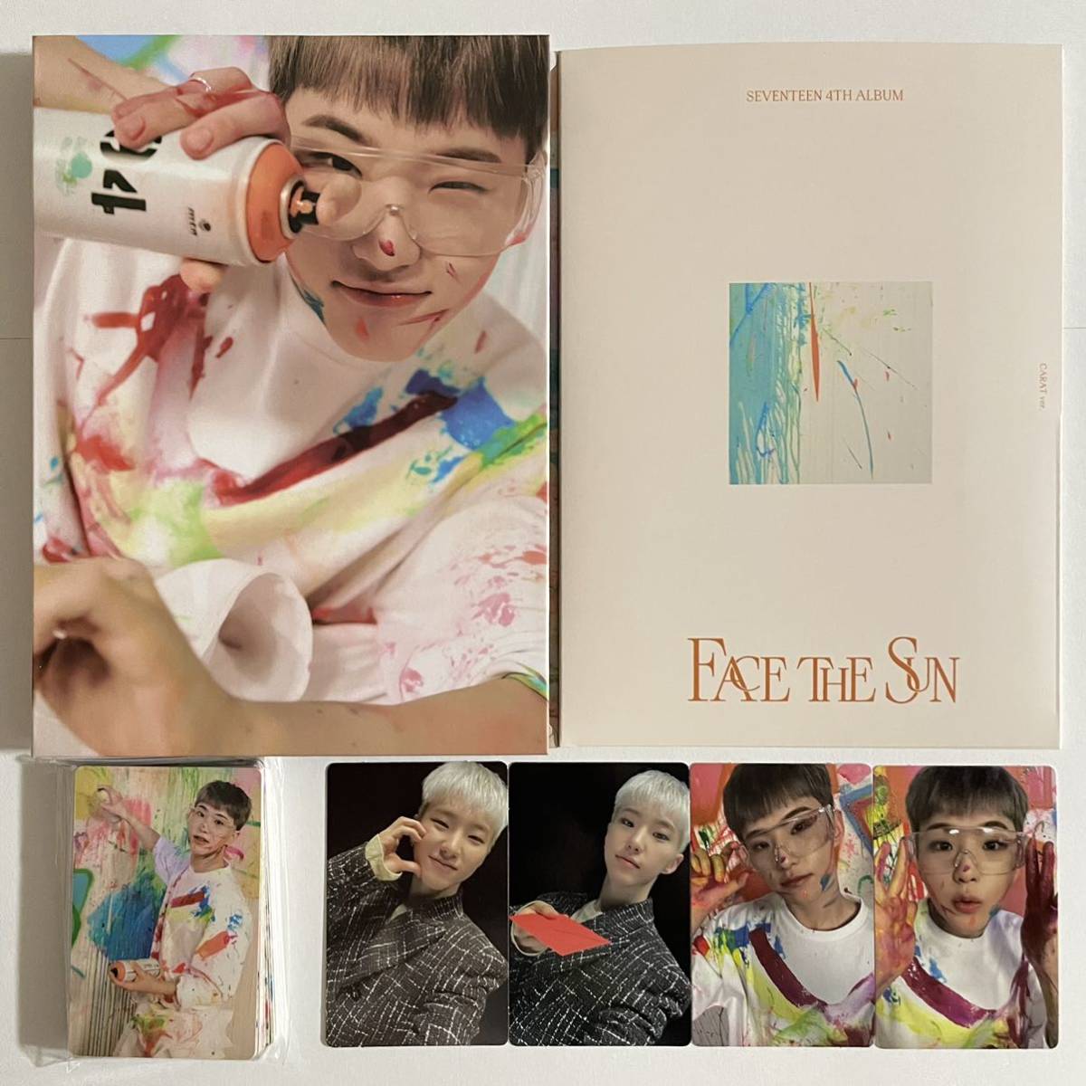 seventeen facethesun ホシ 特典-