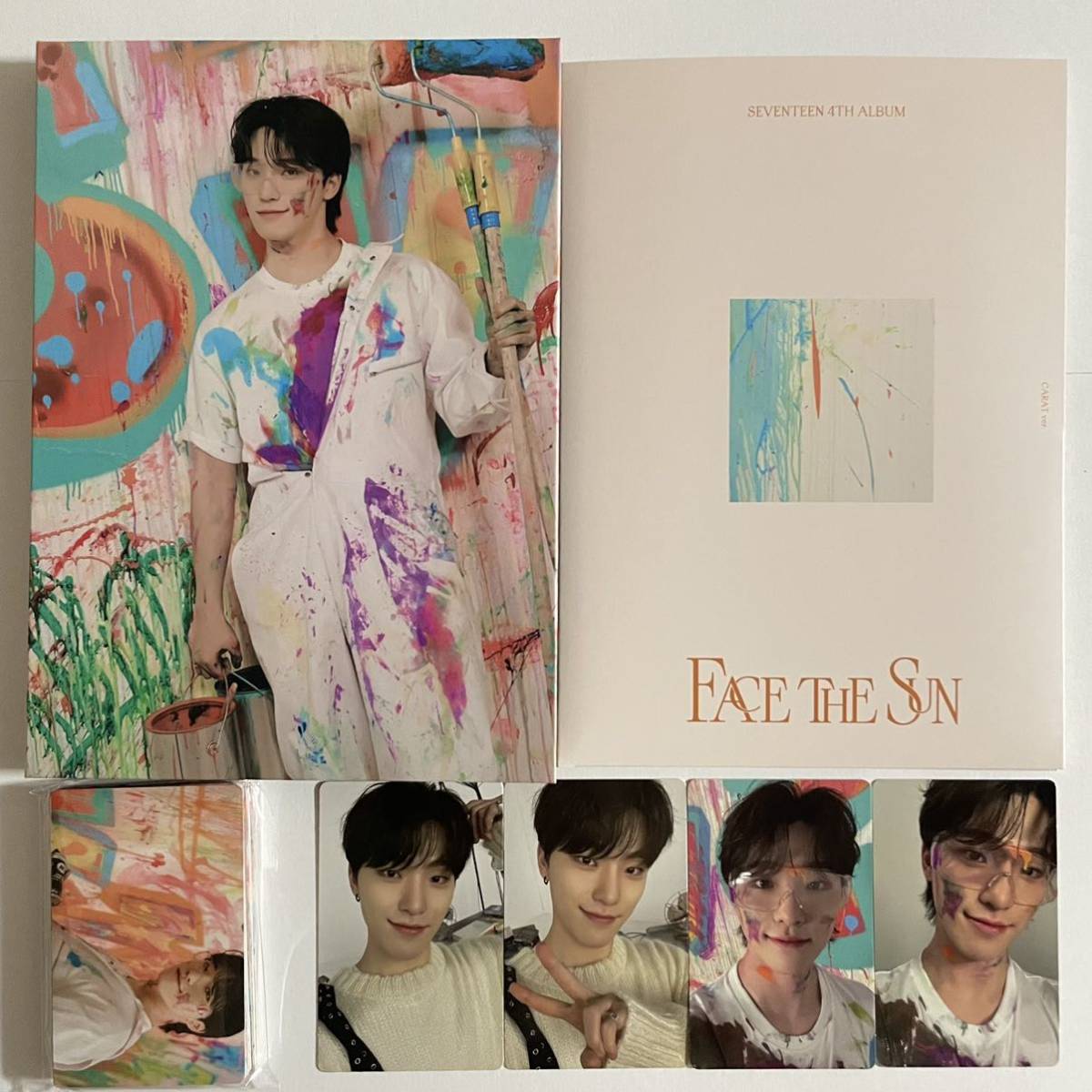 SEVENTEEN ディノ FACE THE SUN カラット盤 バインダー トレカ 28枚