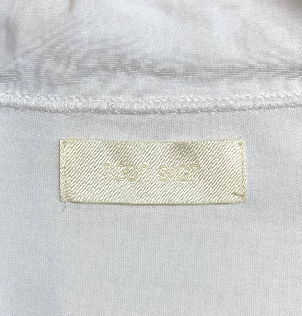 NEON SIGN ANORAK SWEAT ネオンサイン アノラックスウェット 薄手 44 日本製 長袖 Tシャツ カットソー ジャケットの画像4