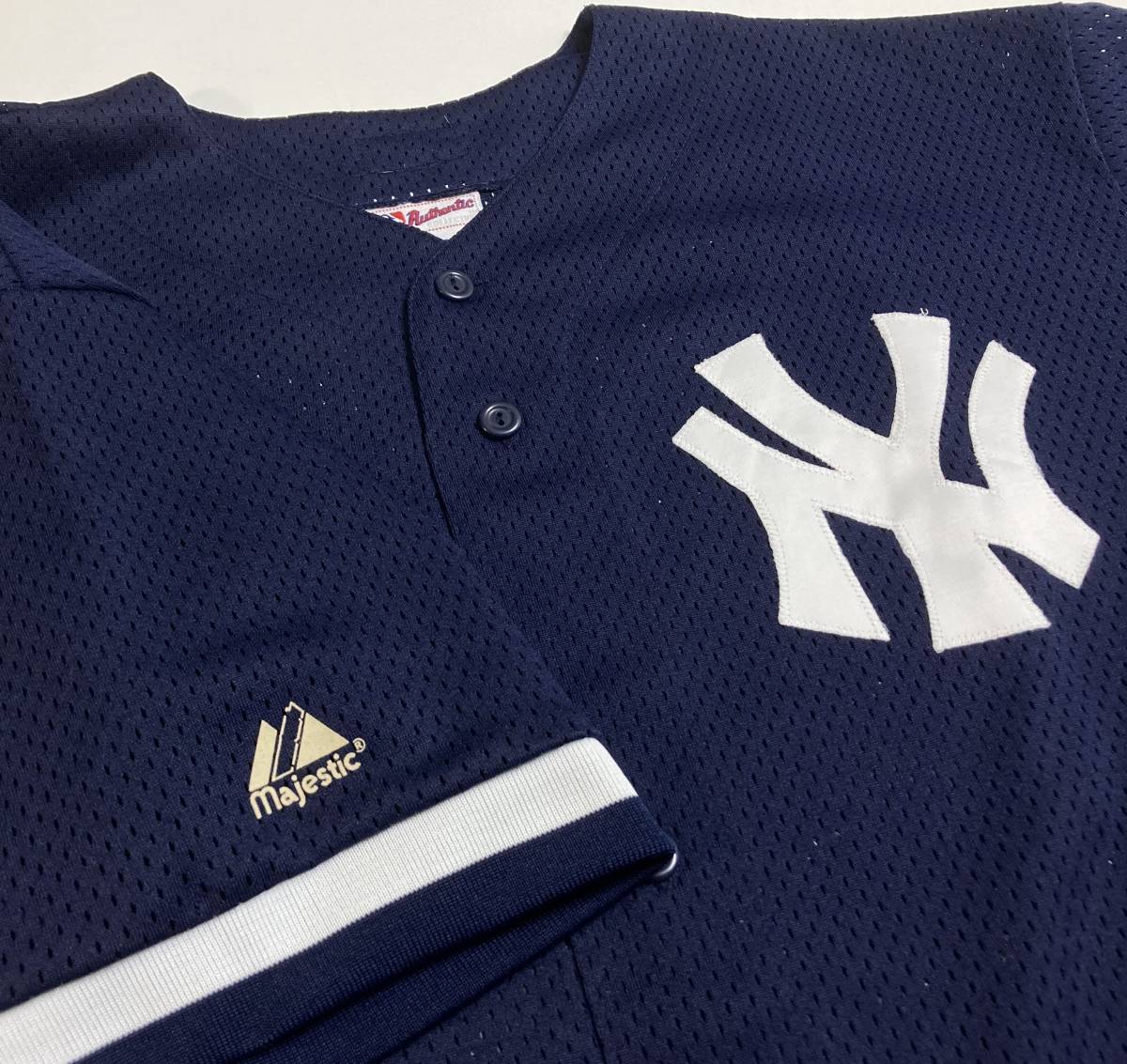 適切な価格 MLB XLサイズ 松井秀喜 美品 ヤンキース オーセンティック USA製 応援ユニフォーム、ウエア