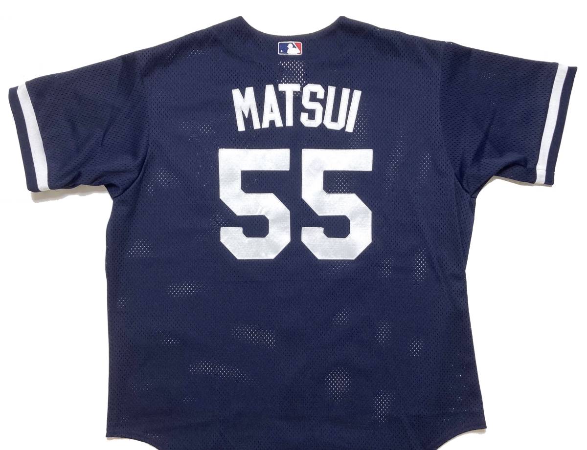 美品 松井秀喜 XLサイズ MLB ヤンキース USA製 オーセンティック