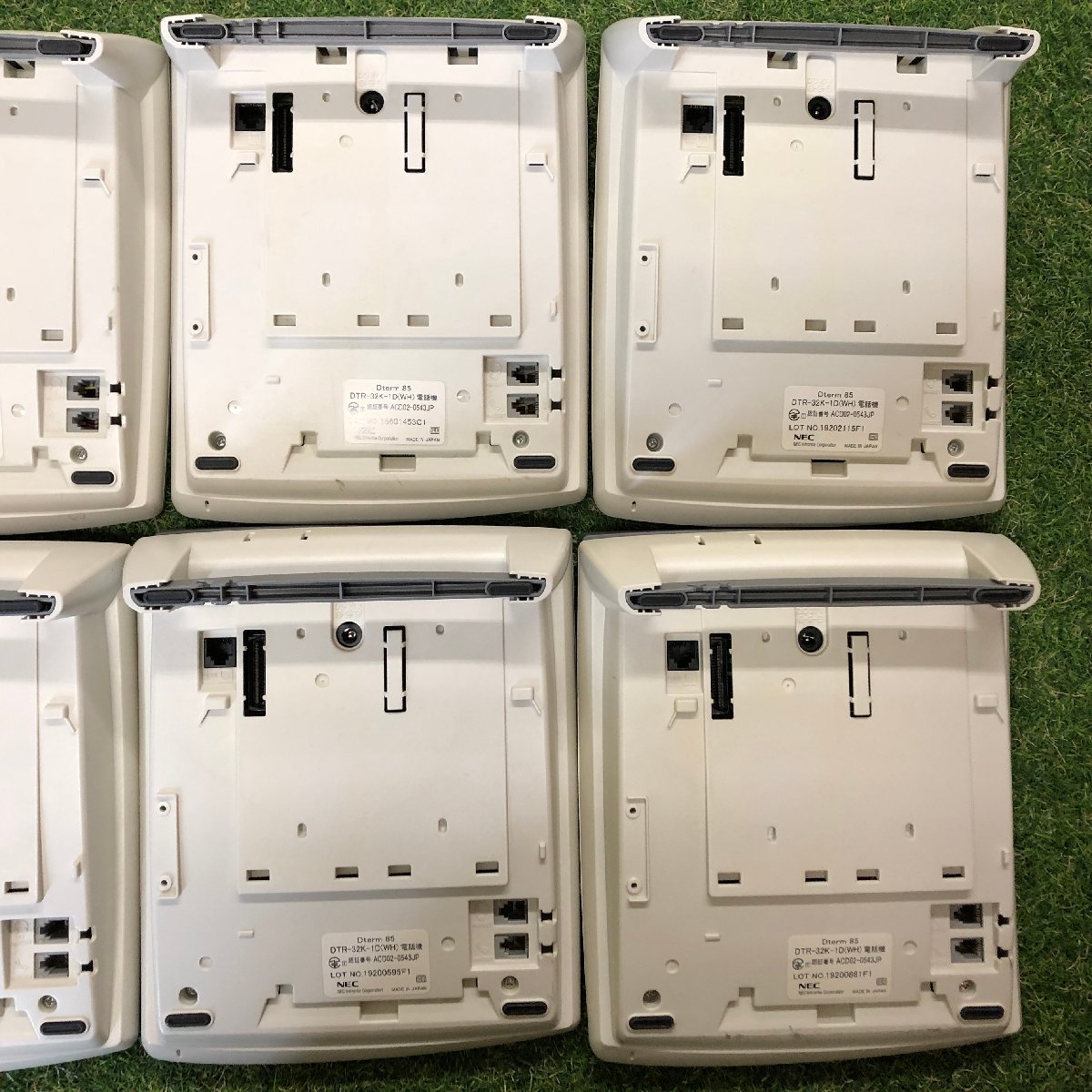 ☆10台セット】NEC DTR-32K-1D(WH) 32ボタン漢字標準機(白) ビジネス