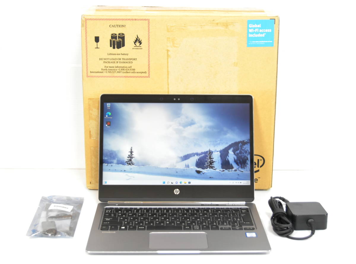 ☆ HP EliteBook Folio G1 m7-6Y75 1.2(3.1)GHz/SSD 512GB/無線/Bt