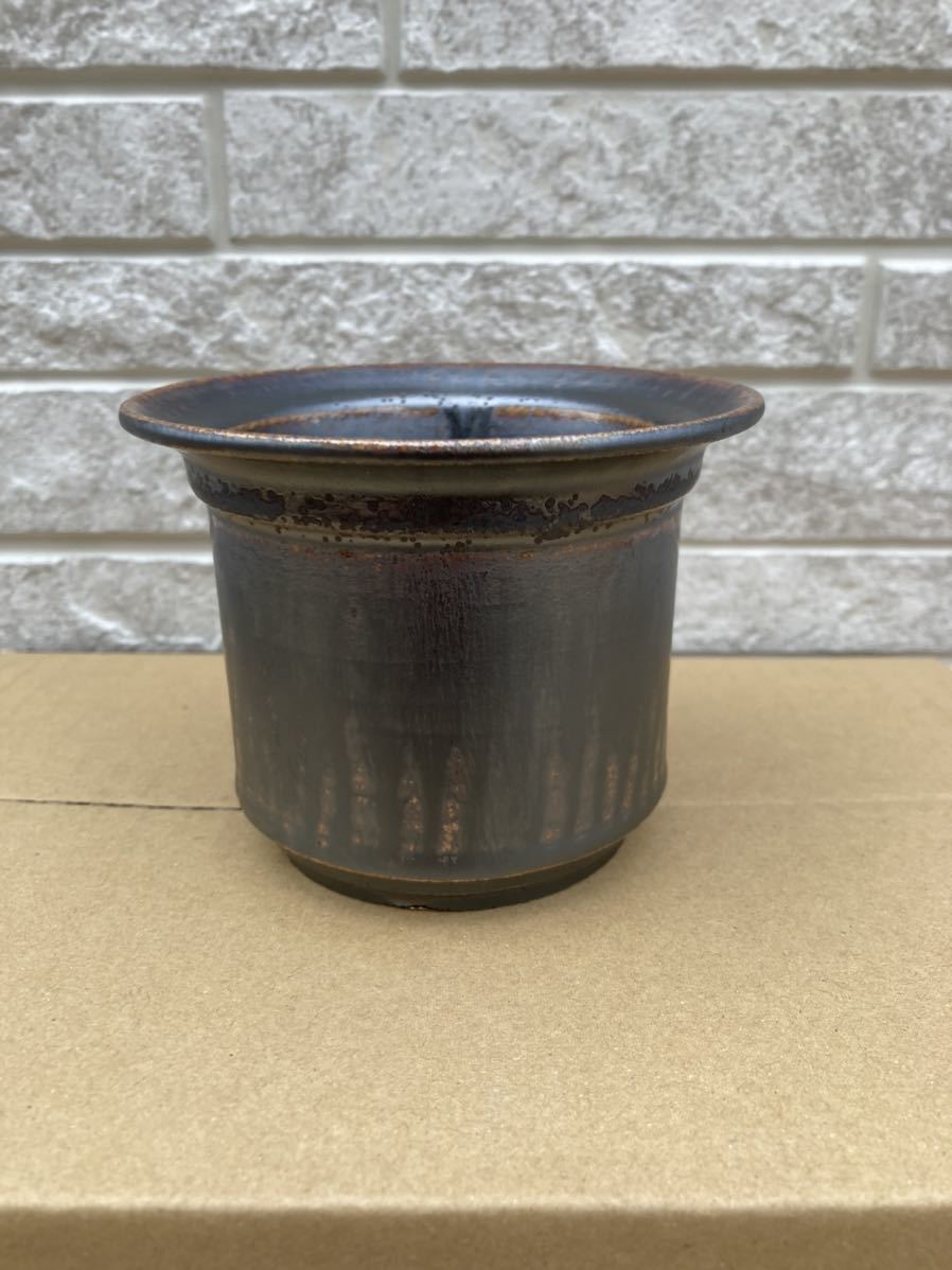 カタチ製作所 Mederu Pot バレル Tall Sサイズ エイジングブラック