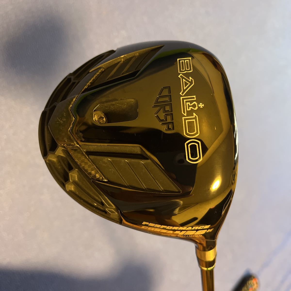 美品 バルド コルサ438 ドライバー10° テンセイck pro オレンジ60 S