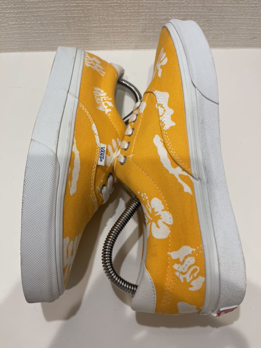 ★VANS★V95-59R ALH★ERA★ORANGE★バンズ★アロハ★エラ★ハイビスカス柄★オレンジ★ヴィンテージ★US8.5★26.5cm★復刻★_画像5