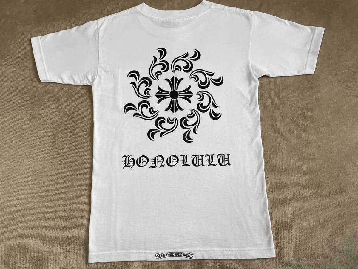 chrome hearts クロムハーツ ハワイ ホノルル S 白 Tシャツ