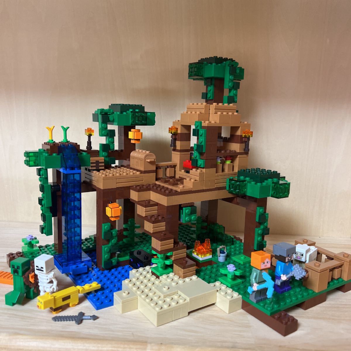 21125 ジャングル ツリーハウス マインクラフト レゴ マイクラ