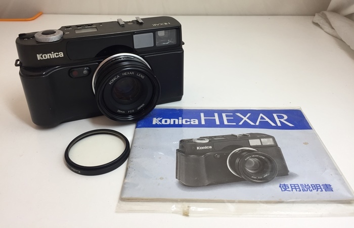 コニカ ヘキサー 35mm F2.0 KONICA HEXAR フィルムカメラ 本体 ボディ