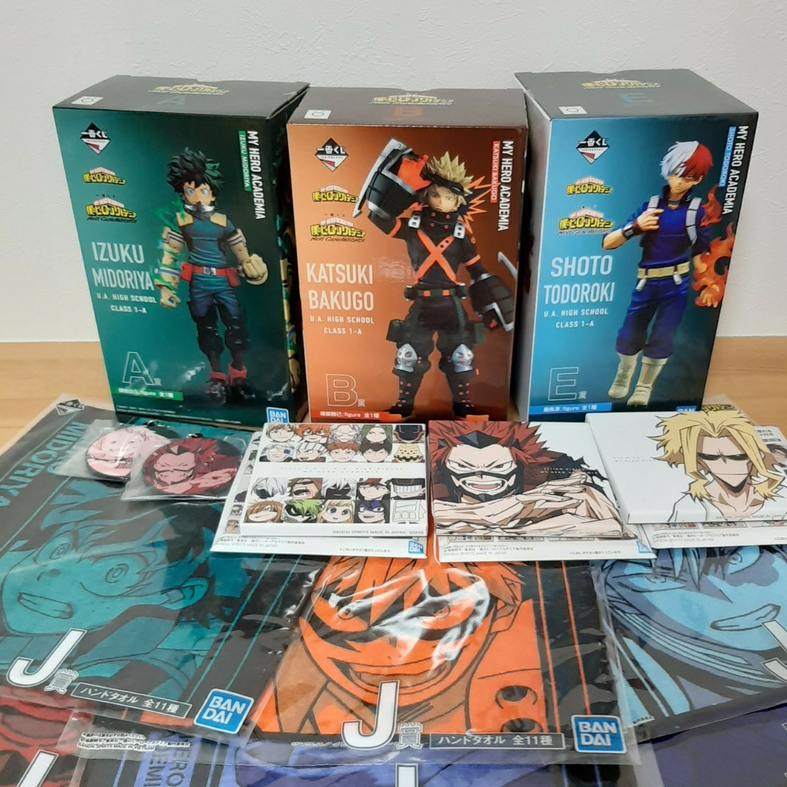 僕のヒーローアカデミア 一番くじ オリジンセット コミック ...