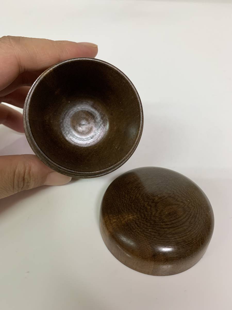 木製 茶道具 茶入 小物入（4）_画像6