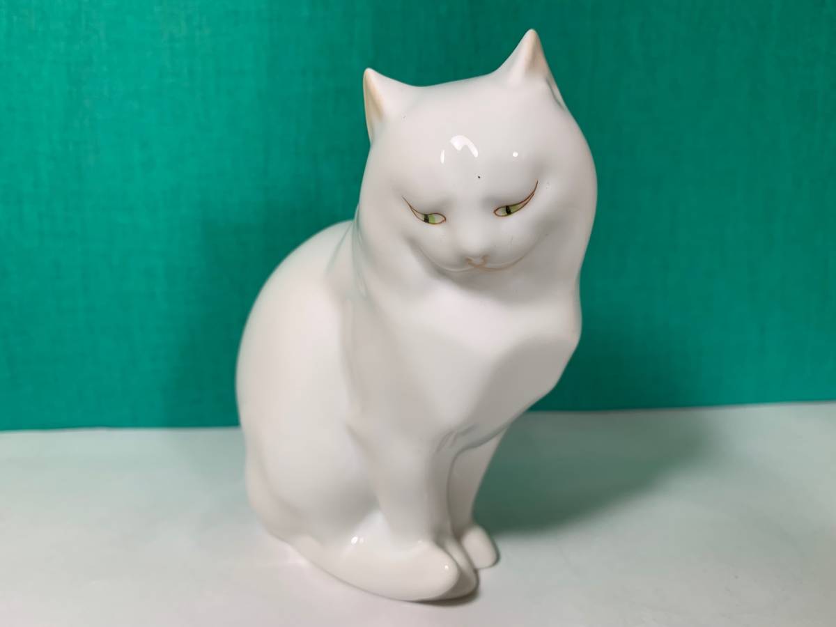 ハンガリー ヘレンドherend ホワイトペルシャ猫ちゃん 猫の置物 49 ヘレンド 売買されたオークション情報 Yahooの商品情報をアーカイブ公開 オークファン Aucfan Com