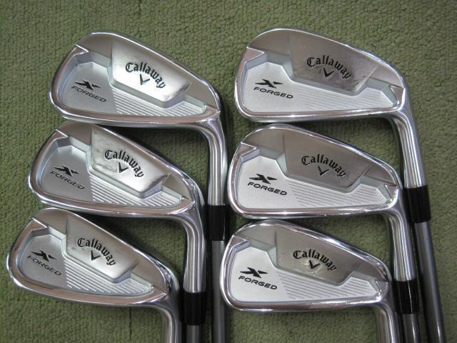 予約受付中】 X FORGED STARアイアン フジクラMC80-S 6本SET USED