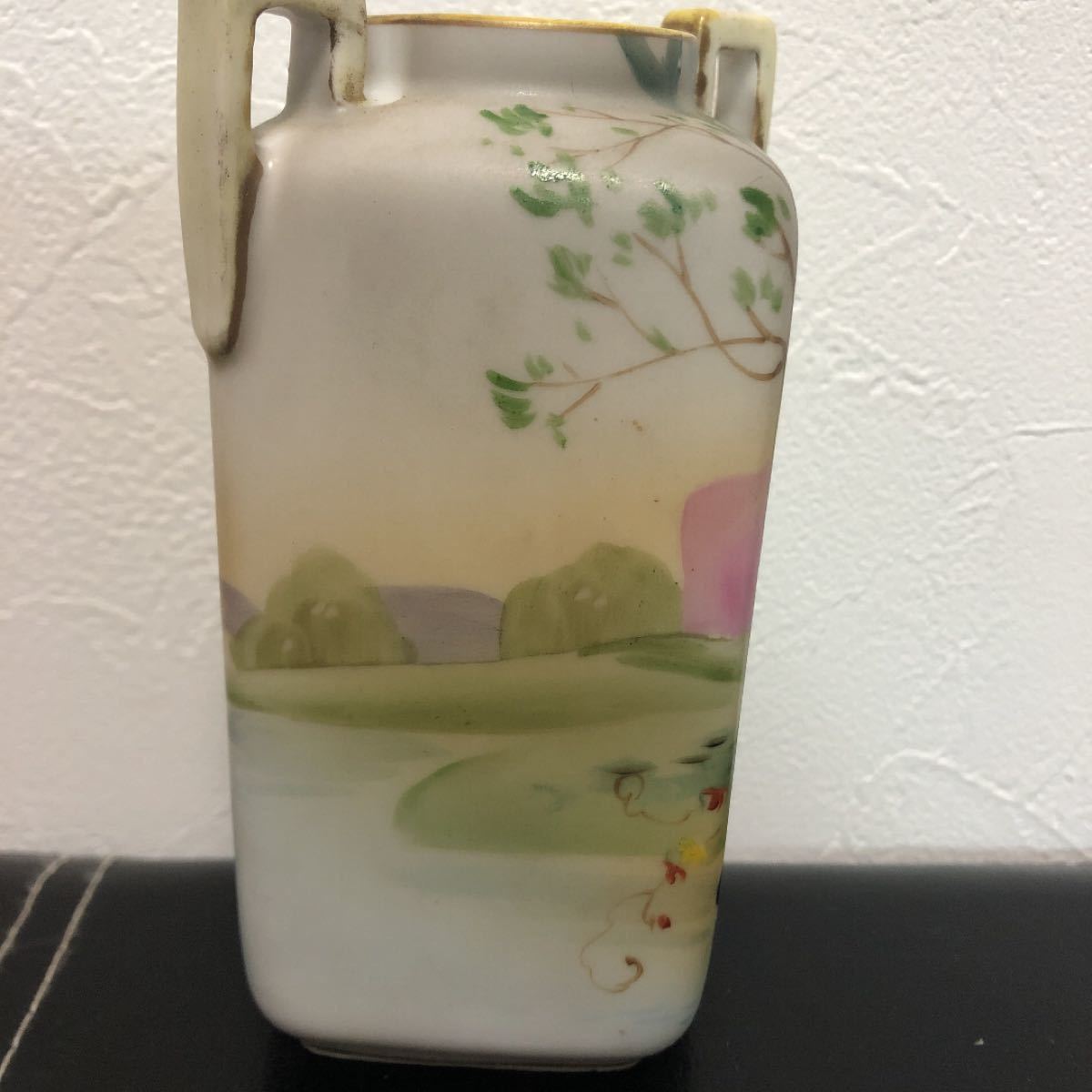 花瓶　レトロ　オールドノリタケ 置物 陶器 アンティーク レトロ ビンテージ