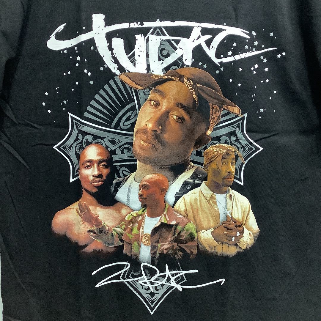 SR8B1 デザインTシャツ Lサイズ 2Pac tupac 2パック｜Yahoo!フリマ（旧