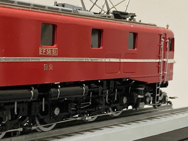 海外花系 1/50SCALE EF5861 組立式プラモデル - 鉄道模型