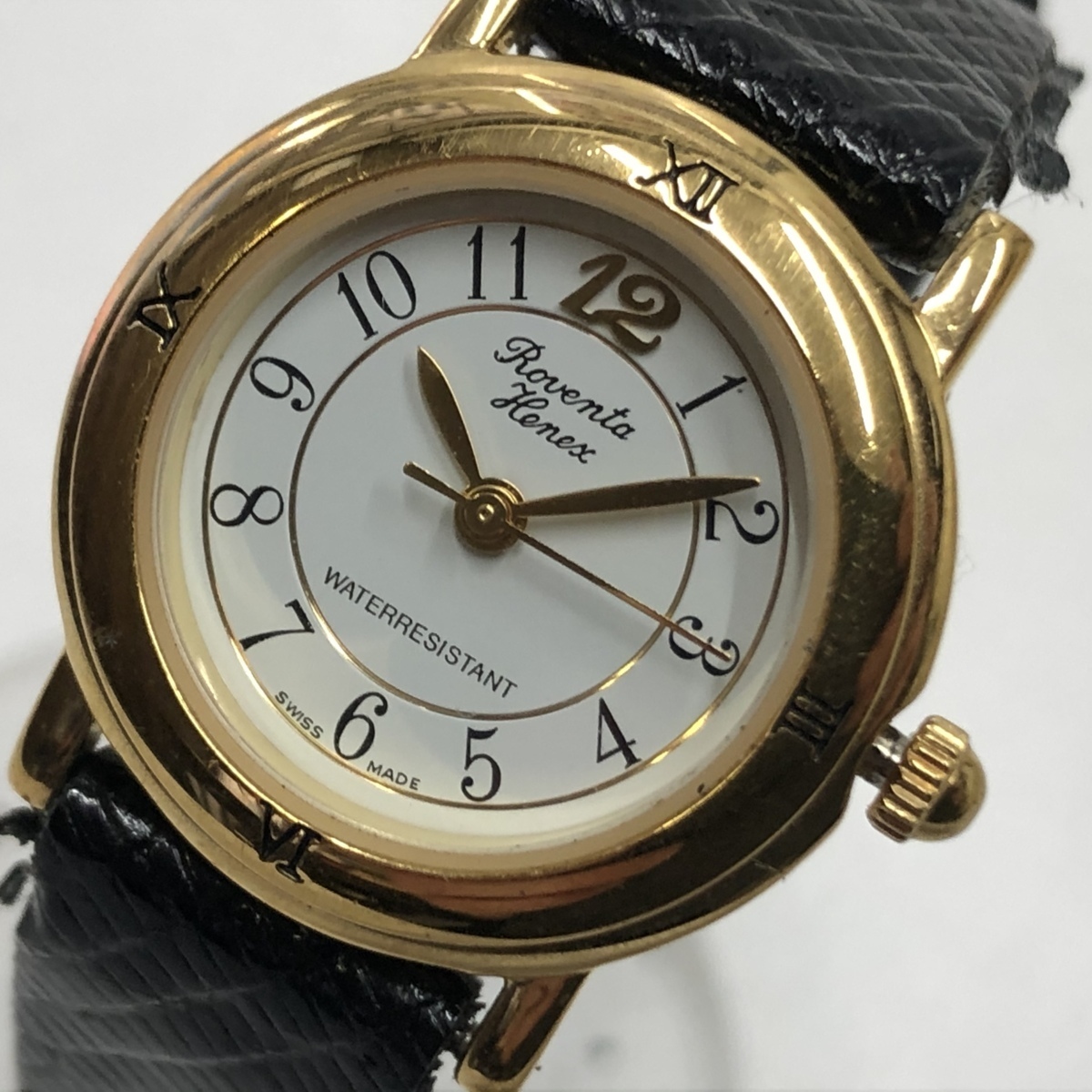 卸売 へネックス ロベンタ HENEX ○ROVENTA クォーツ 電池新品/N02211