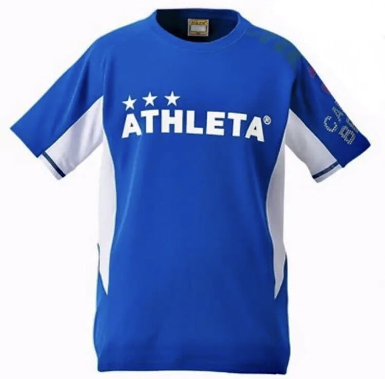 送料無料 新品 ATHLETA サッカー/フットサル ジュニアゲームシャツ130_画像1