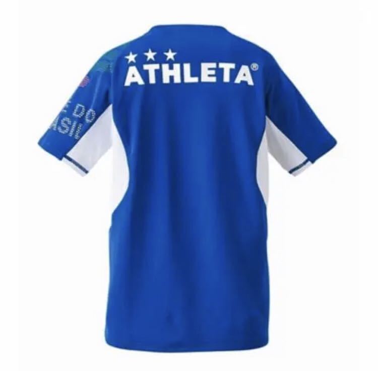 送料無料 新品 ATHLETA サッカー/フットサル ジュニアゲームシャツ130_画像2