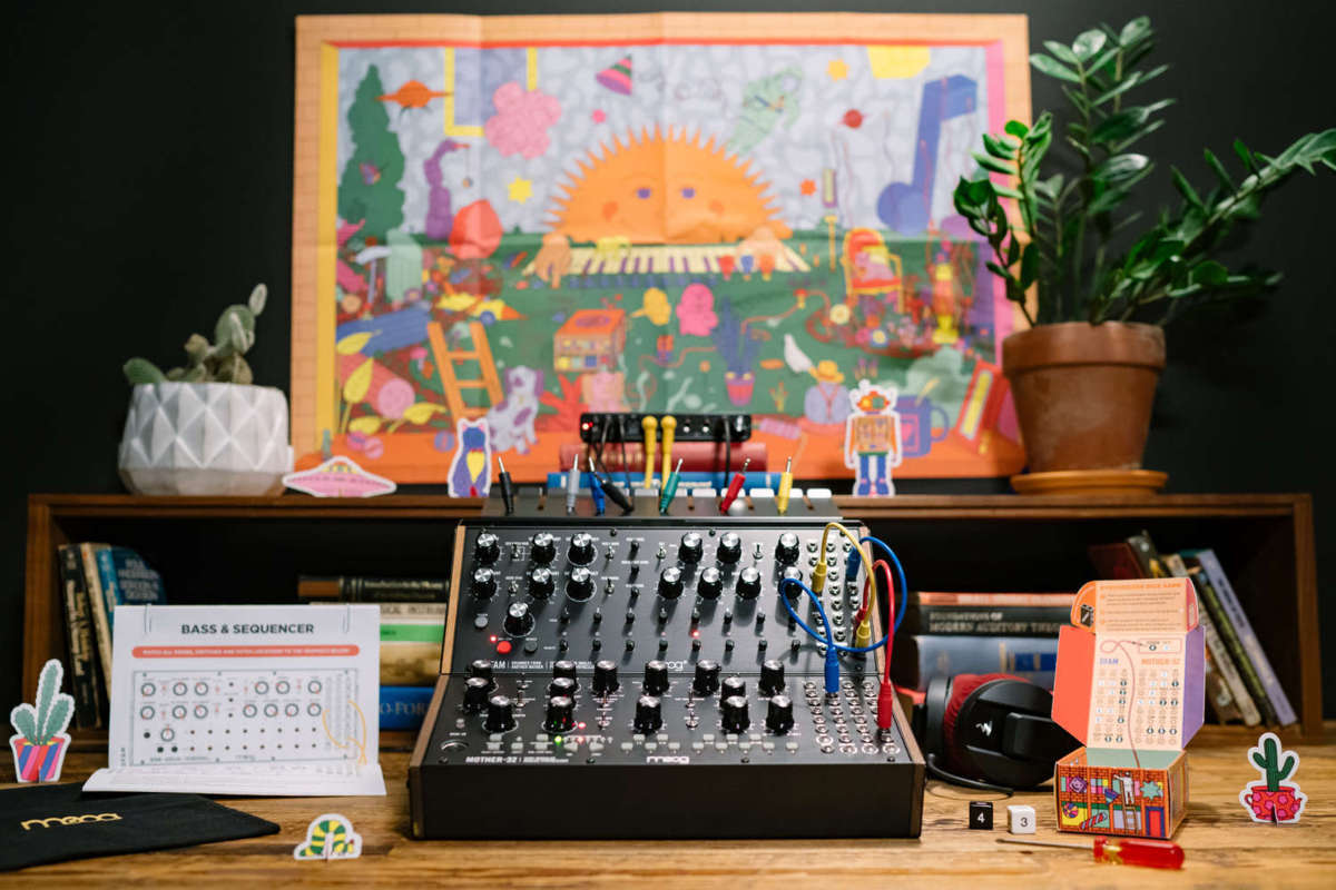 ■アウトレット 特価品 moog Moog Sound Studio Mother-32 & DFAM モーグ アナログシンセサイザー_画像3