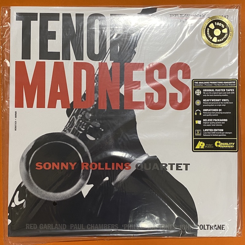 SONNY ROLLINS   TENOR MADNESS レコード