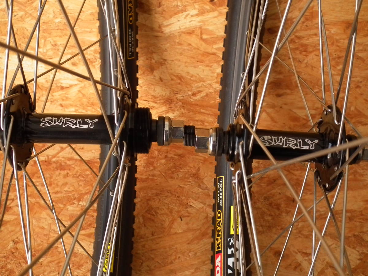 SURLY(サーリー) 26インチ ホイール前後セット シングルスピード SURLY(サーリー) 26インチ ホイール前後セット シングルスピード