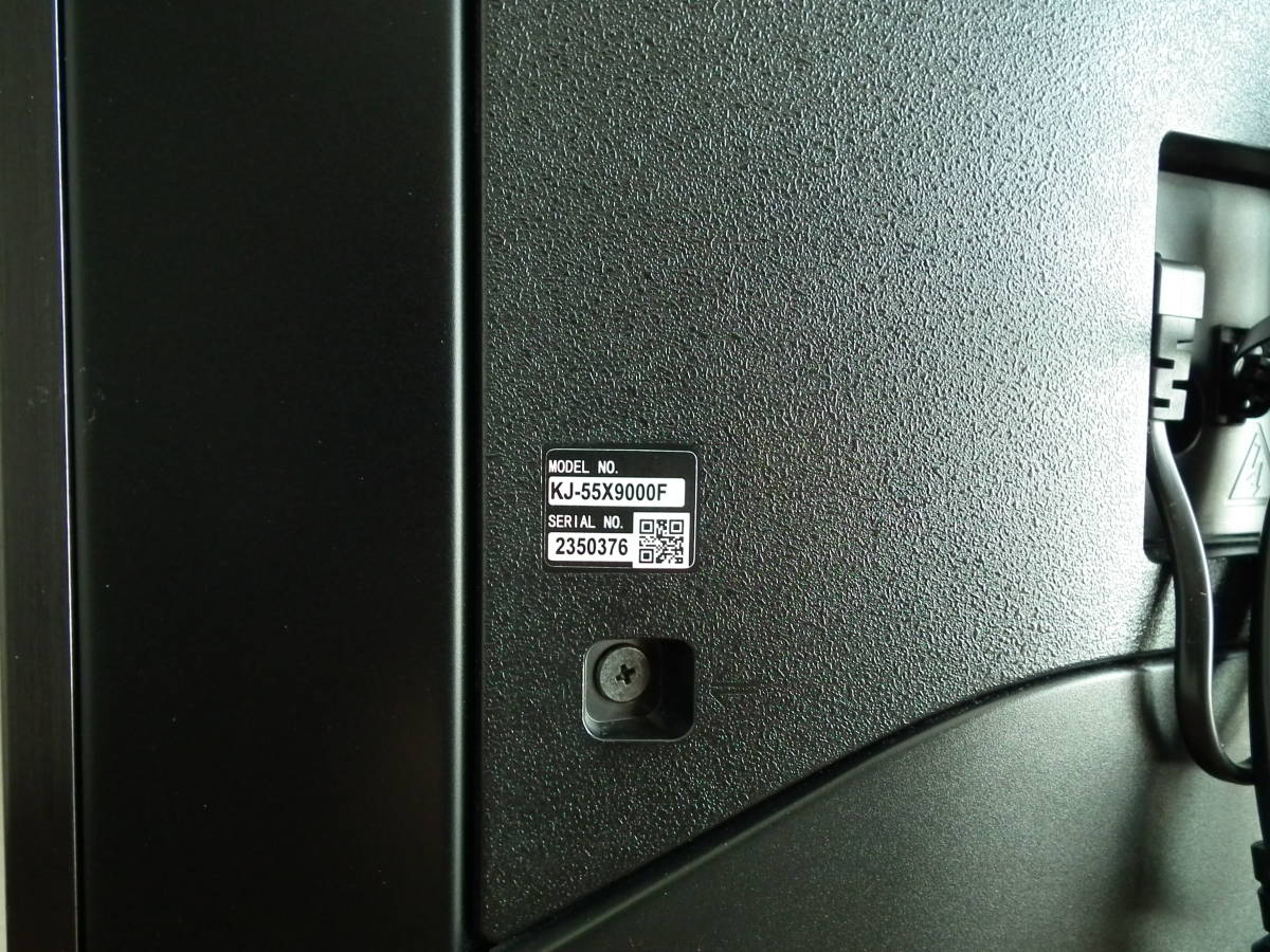 SONY(ソニー) BRAVIA KJ-55X9000F 4K 液晶テレビ 2019年製 (55V SONY(ソニー) BRAVIA KJ-55X9000F 4K 液晶テレビ 2019年製 (55V