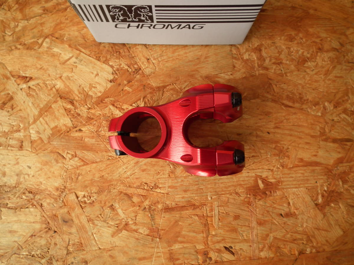 CHROMAG(クロマグ) BZA Clamp ステム RED 50mm クランプ径35mm CHROMAG(クロマグ) BZA Clamp ステム RED 50mm クランプ径35mm