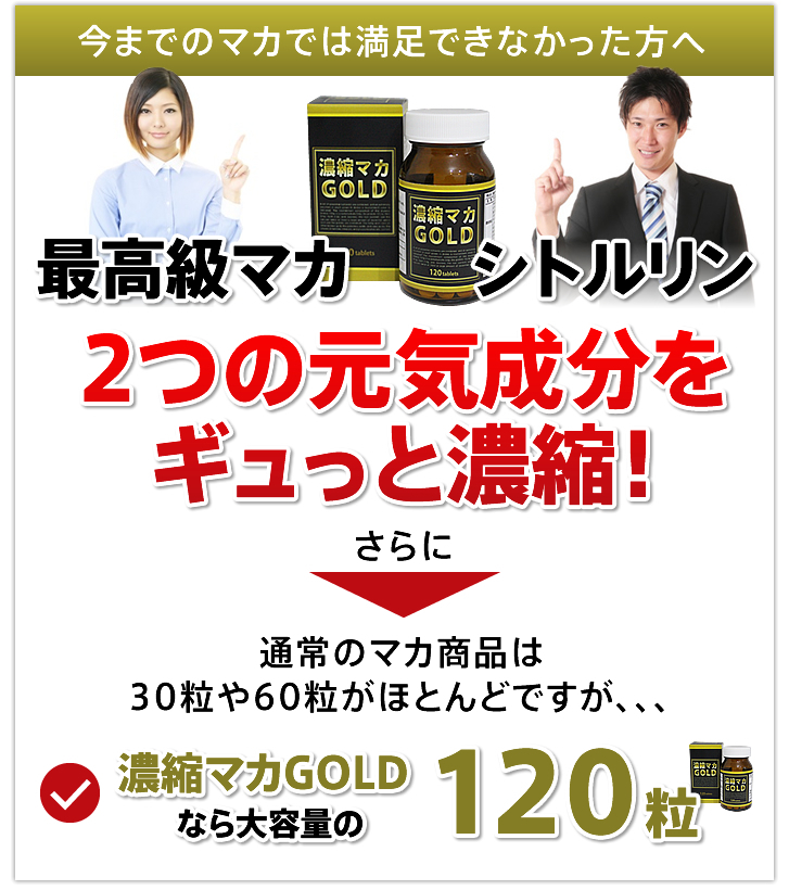 1円～【大容量でお得】濃縮マカゴールド大容量１２０粒 　マカサプリ　男性　最強　シトルリン　スッポン　マカゴールド_画像4