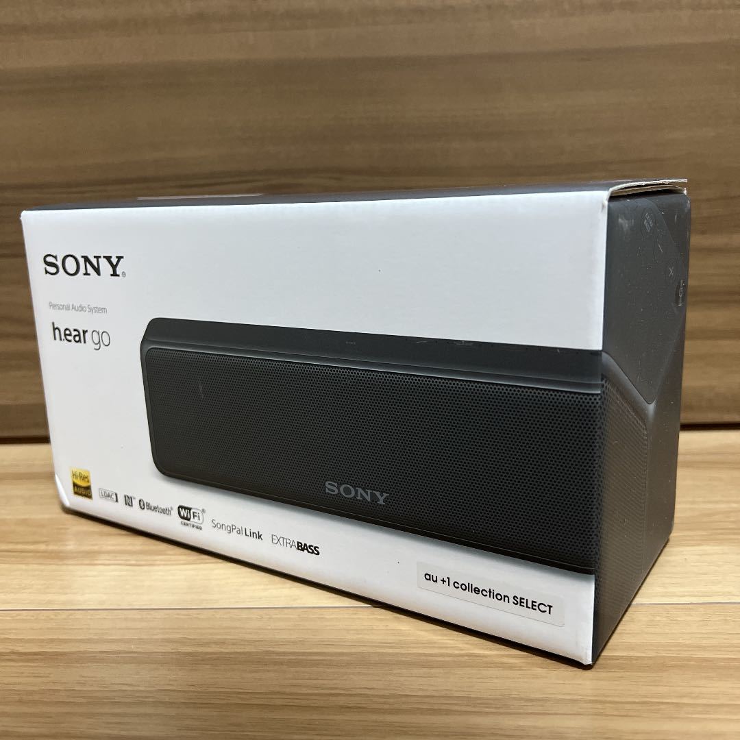 茄子紺 ソニー SONY h.ear go SRS-HG1 ポータルスピーカー - アンプ