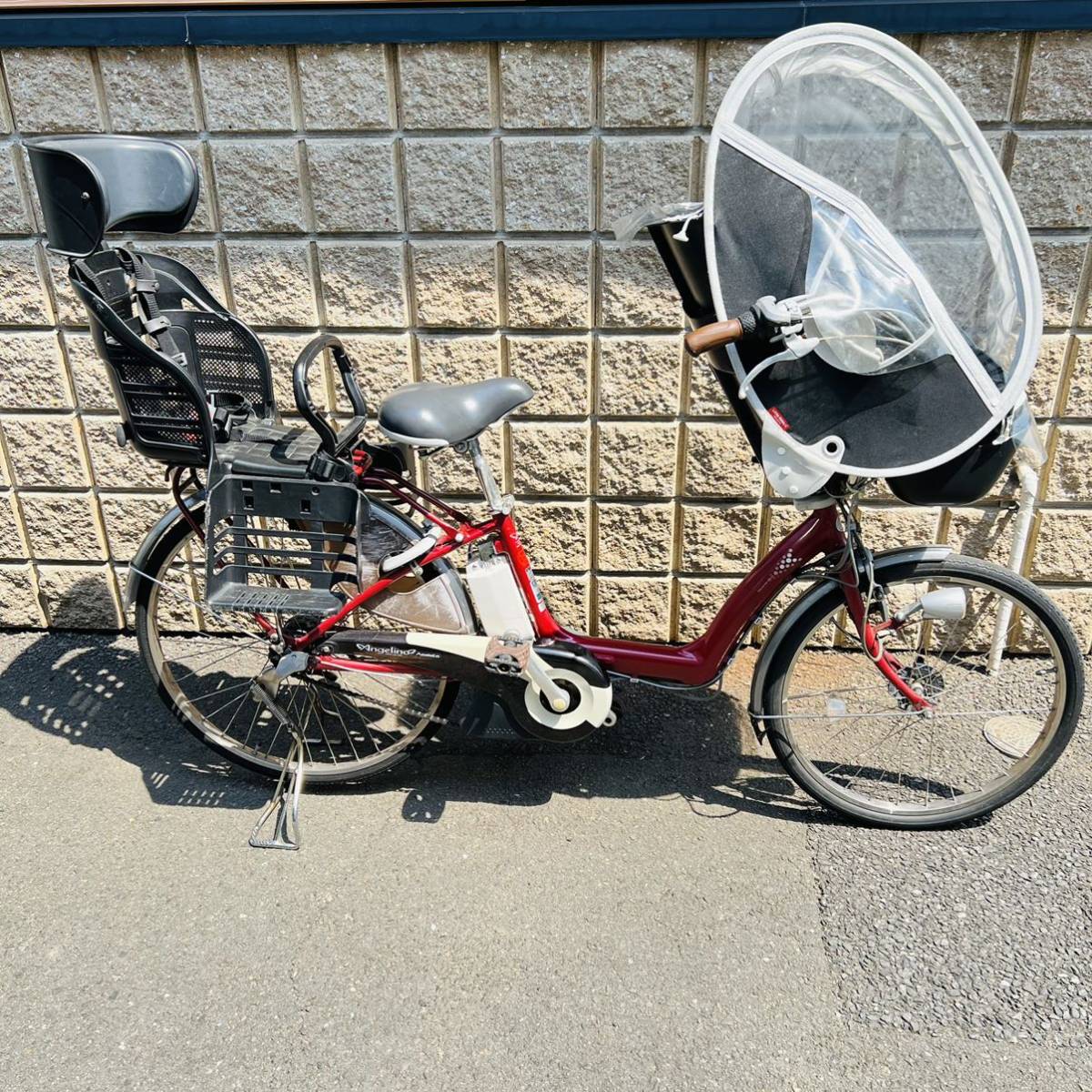 220415-15】BRIDGESTONE ブリヂストン ANGELINO Assista 電動自転車