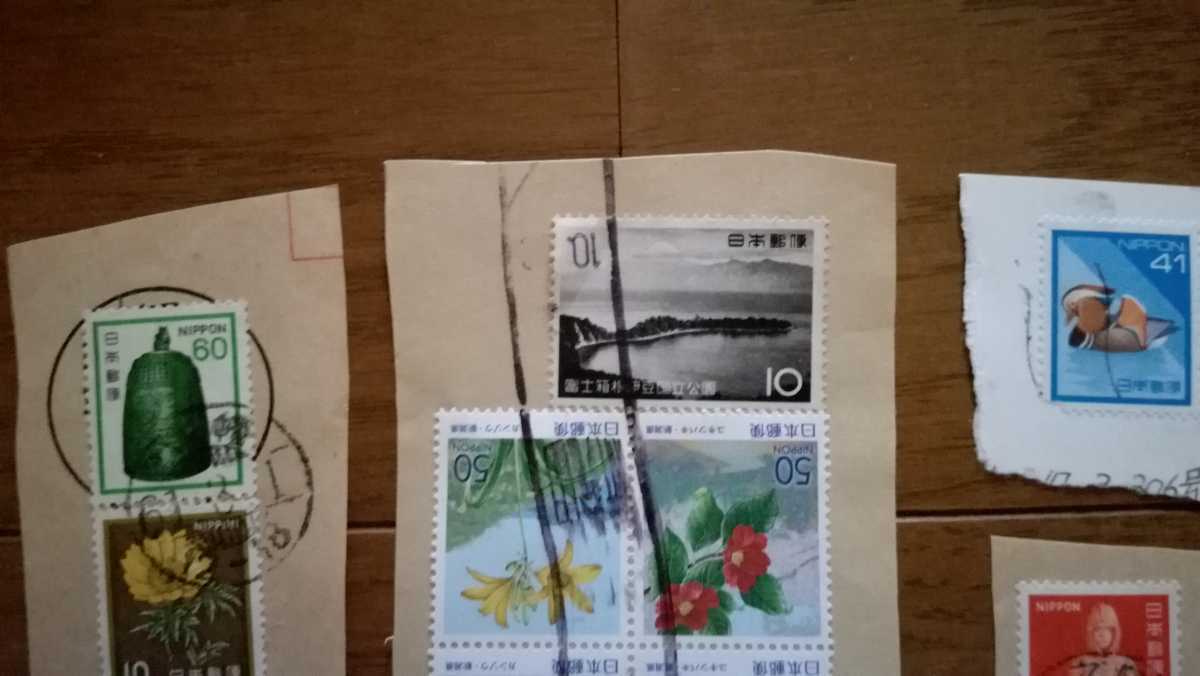 使用済 使用済み 切手 富士箱根伊豆国立公園・はにわ・その他（0円分）の画像2