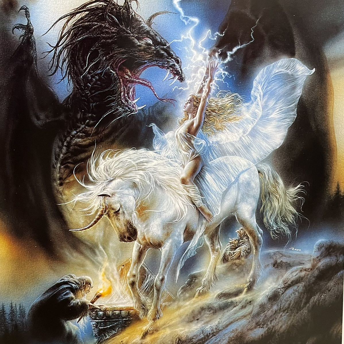 洋書 ルイス ロヨ LUIS ROYO 画集 VISIONS 作品集 イラスト集
