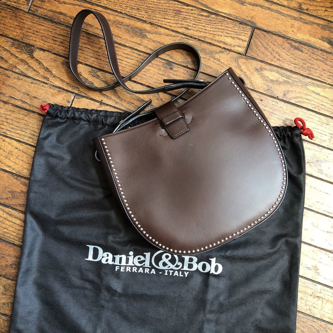  ultimate beautiful goods Daniel&Bob Daniel and Bob JALINE shoulder bag JACQUELINE rivets CUOIO classico ALINE