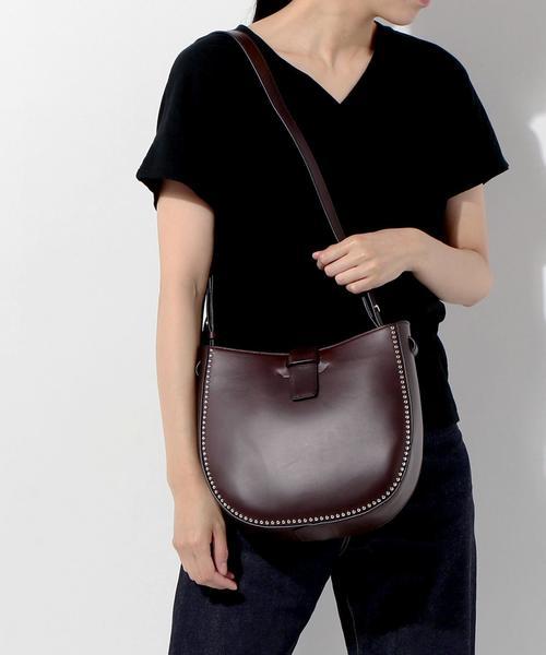  ultimate beautiful goods Daniel&Bob Daniel and Bob JALINE shoulder bag JACQUELINE rivets CUOIO classico ALINE