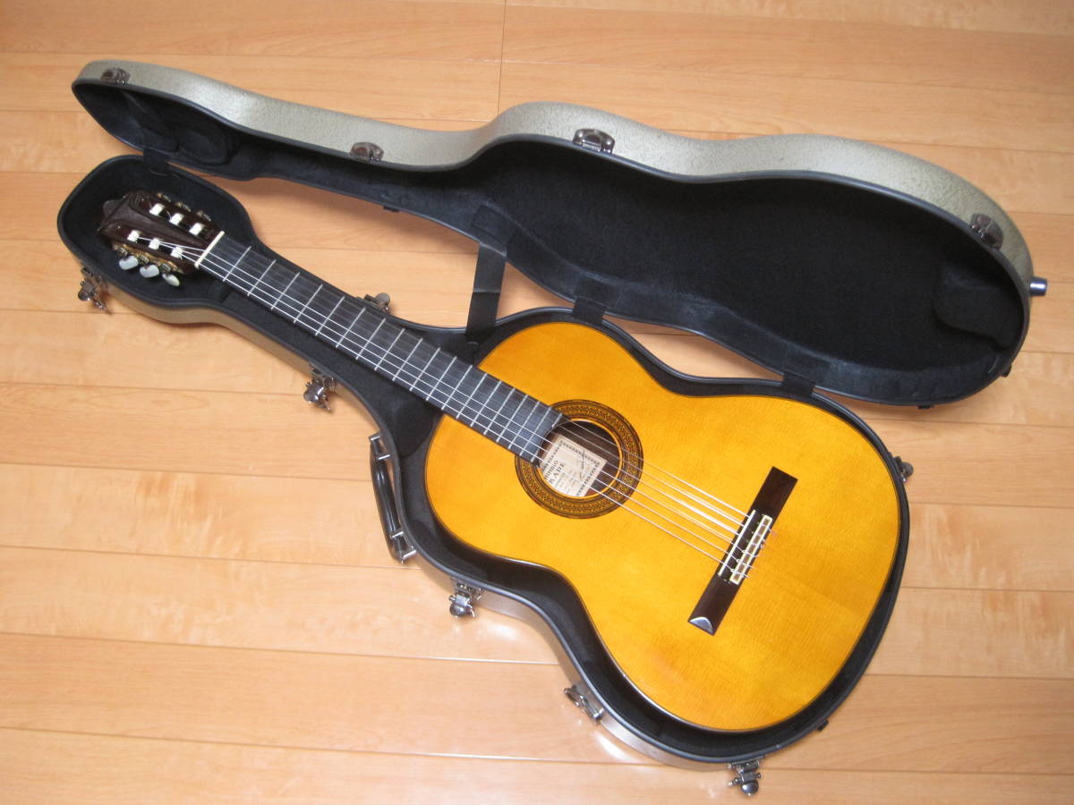 ☆貴重!! 中出敏彦 1500S 1972年製 クラシックギター ライシェル糸巻